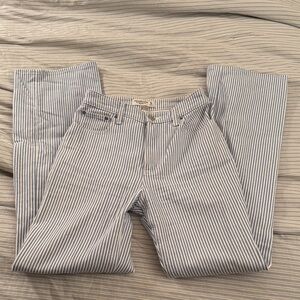 Abercrombie 90’s relaxed stripe jean - high rise